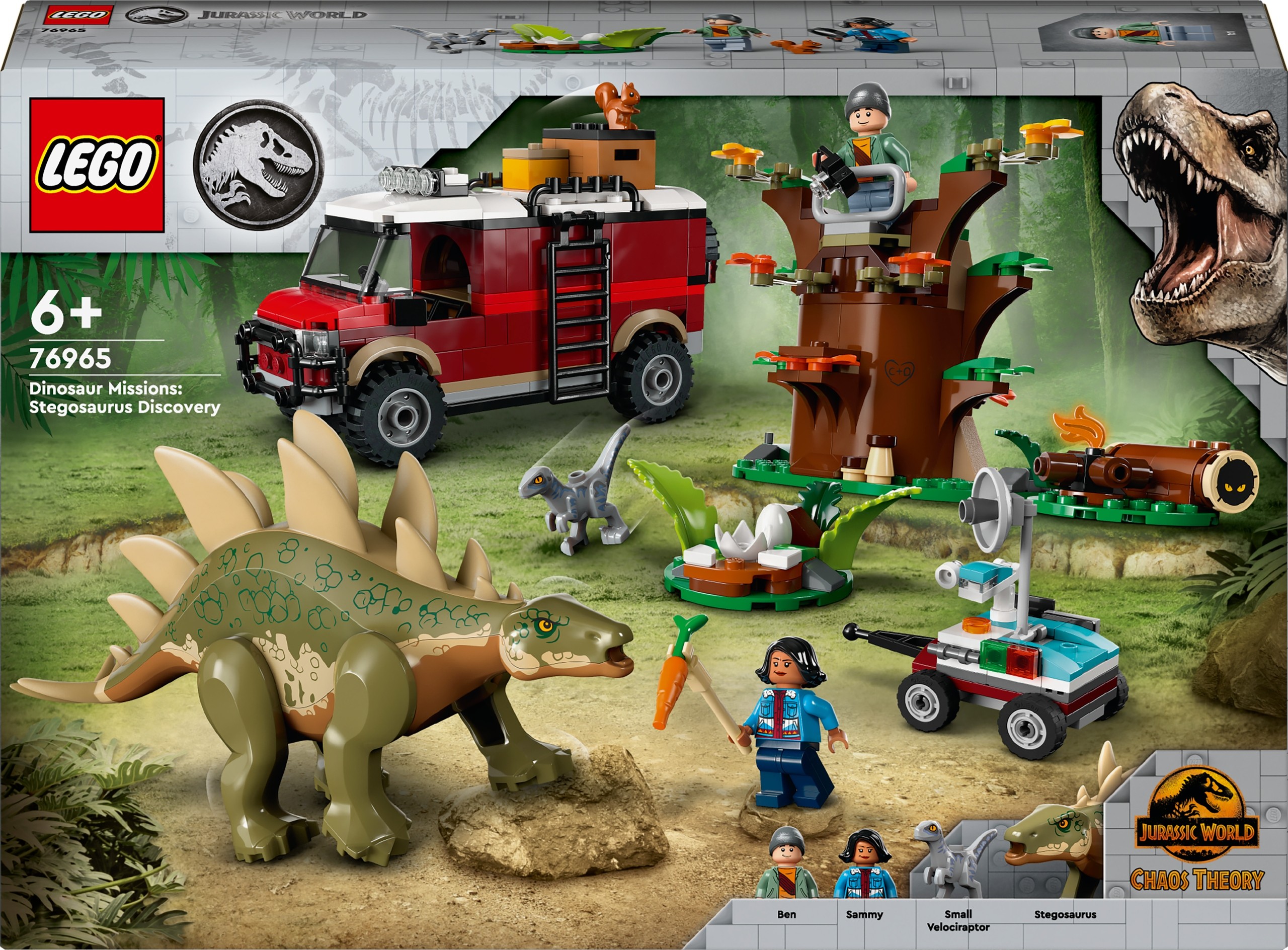 LEGO Jurský svet 76965 DINOMISSIONS OBJAV STEGOSAURUSA